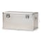 Baxton Studio Serge Silver Metal Storage Trunk 160-10246 - alternate 2